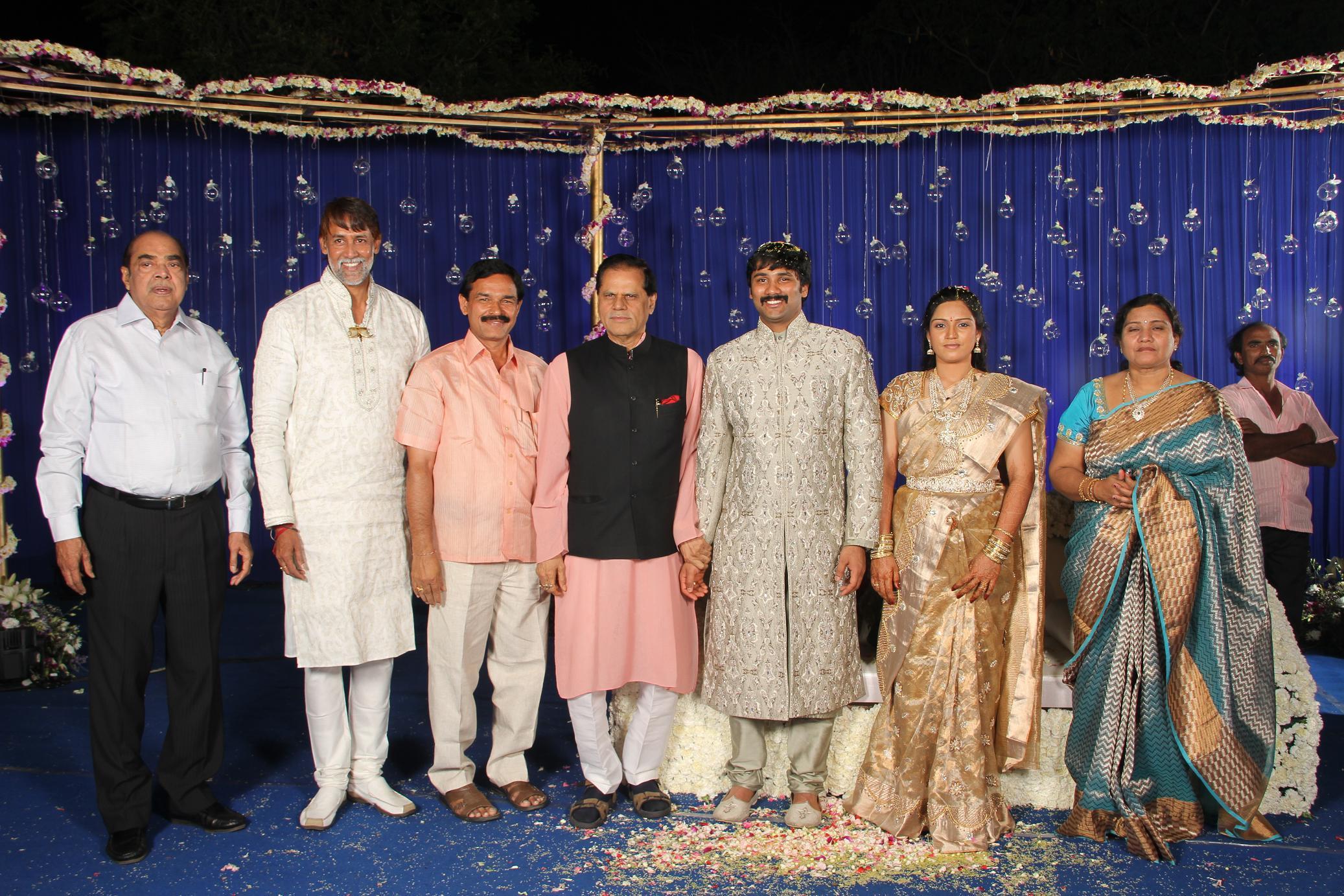 Actor, Producer Ashok Kumars Son Marriage Stills | Picture 30975